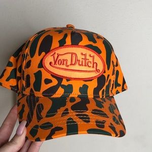 Orange camouflage von Dutch trucker hate RARE